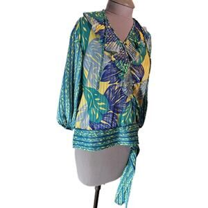 Vtg Judi Michael For Seasons Sheer Blouse